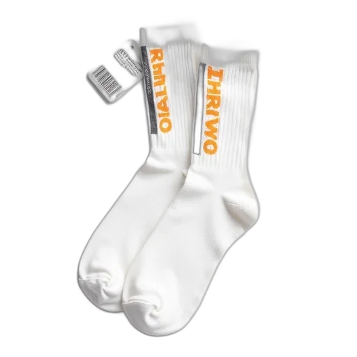 shoes, pair, white, socks transparent PNG cut-out