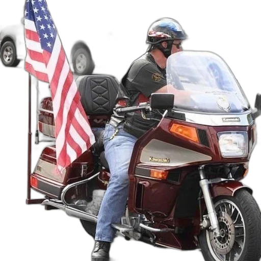 jacket, photorealistic, man, motorcycle transparent PNG cut-out