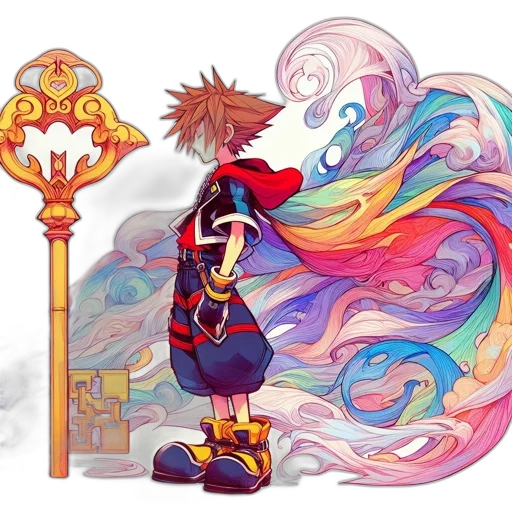 staff, sword, mask, concept art transparent PNG cut-out