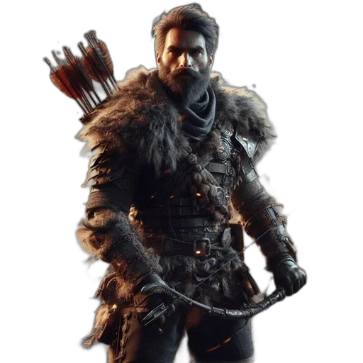 weapon, sword, staff, jacket transparent PNG cut-out