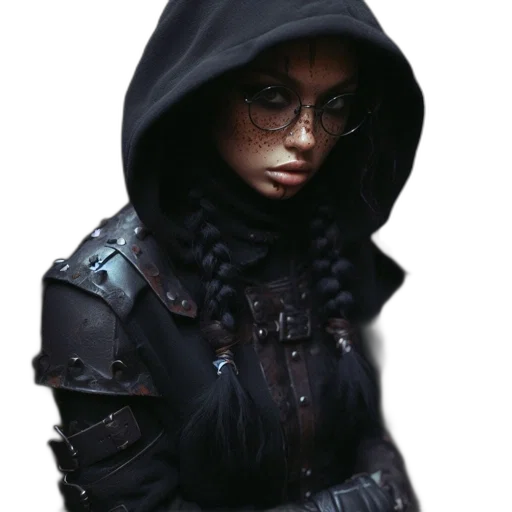 jacket, face, staff, mask transparent PNG cut-out