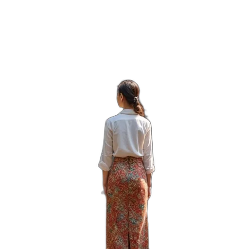 dress, staff, jacket, jewelry transparent PNG cut-out