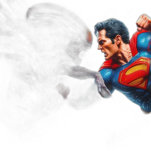 comic book art, concept art, photorealistic, 3d render transparent PNG cut-out