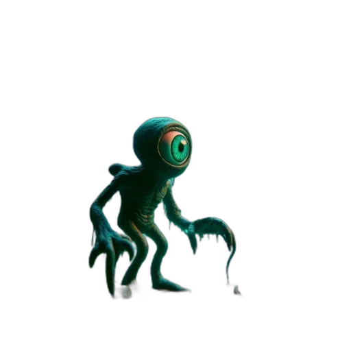 creature, robot, animal, staff transparent PNG cut-out