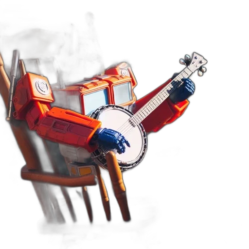 robot, furniture, weapon, dragon transparent PNG cut-out