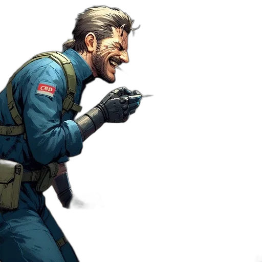 jacket, weapon, staff, concept art transparent PNG cut-out