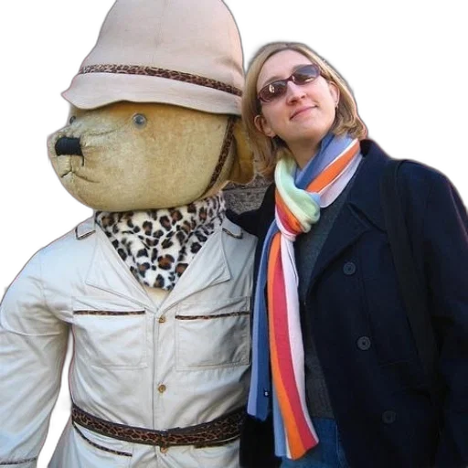 staff, jacket, woman, colorful transparent PNG cut-out