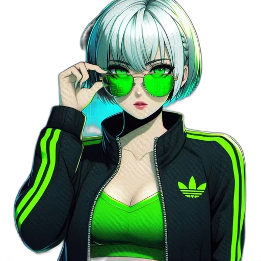 jacket, mask, anime, cartoon transparent PNG cut-out