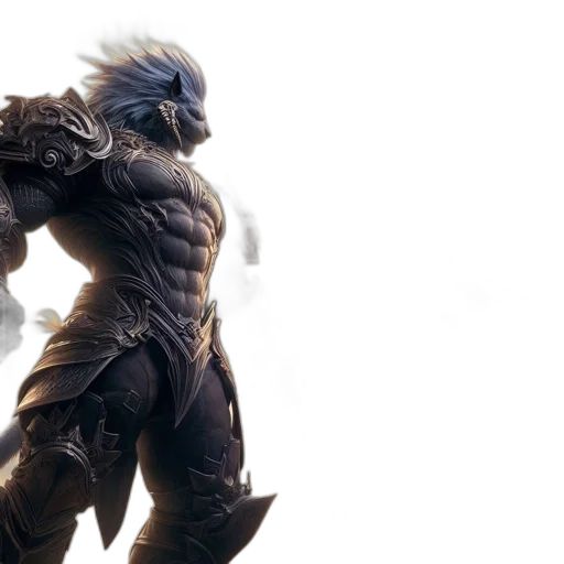 concept art, 3d render, fantasy art, comic book art transparent PNG cut-out