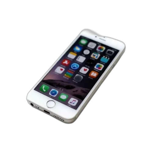 white, iphone, black, screen transparent PNG cut-out