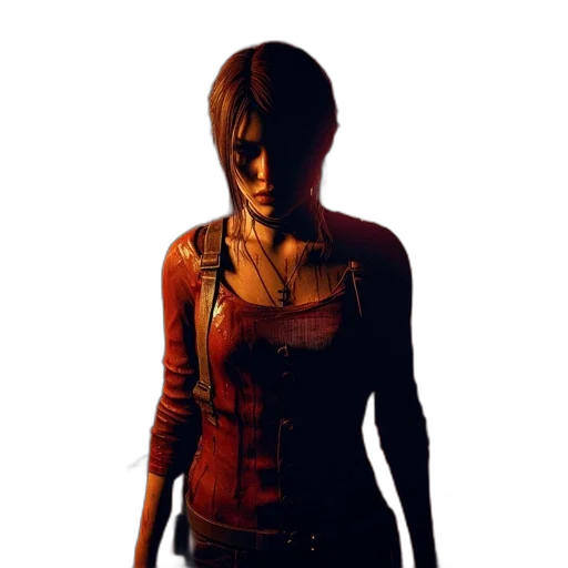 weapon, jacket, face, concept art transparent PNG cut-out