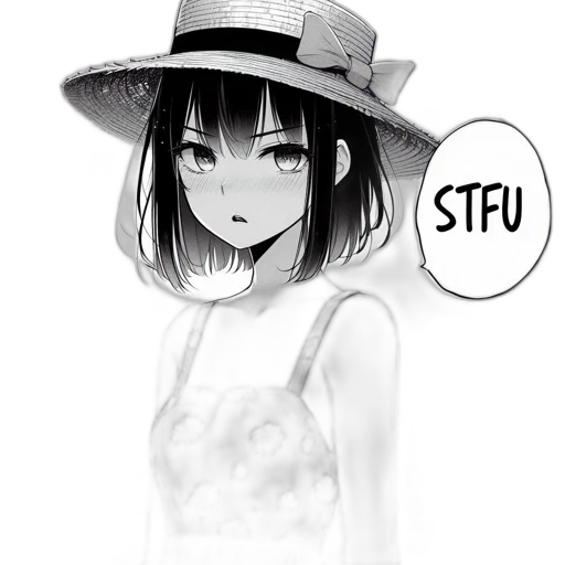 hat, dress, staff, face transparent PNG cut-out