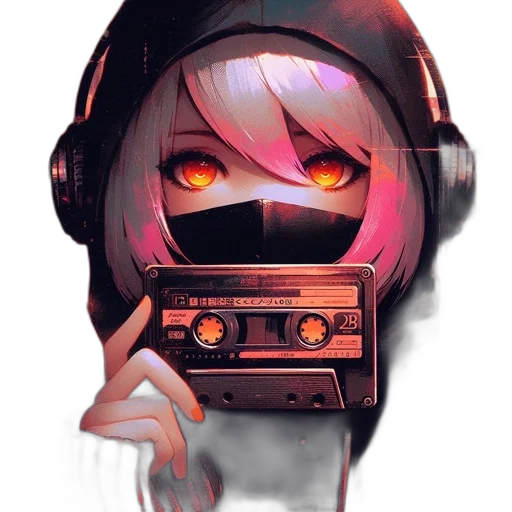 mask, face, robot, jacket transparent PNG cut-out