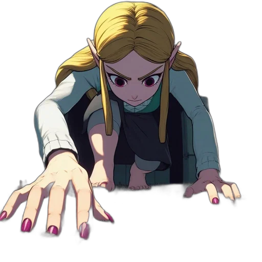 creature, weapon, jewelry, staff transparent PNG cut-out
