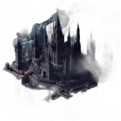 concept art, fantasy art, pixel art, 3d render transparent PNG cut-out