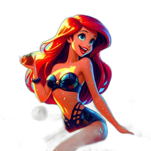 concept art, watercolor, fantasy art, cartoon transparent PNG cut-out
