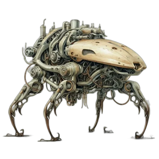 robot, creature, weapon, animal transparent PNG cut-out