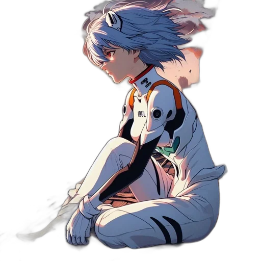 robot, jacket, creature, mask transparent PNG cut-out