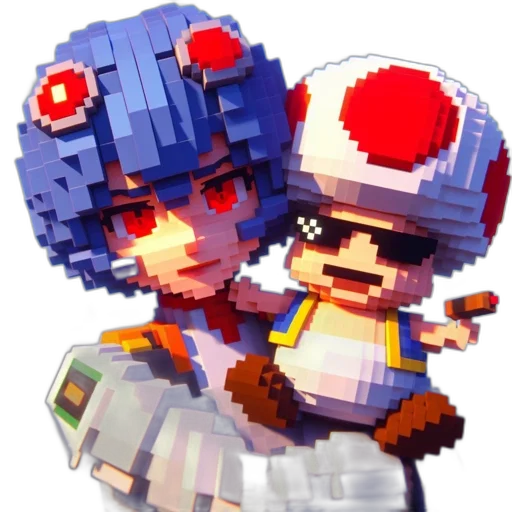 staff, hat, weapon, robot transparent PNG cut-out