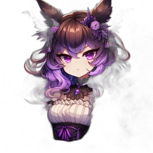 staff, dress, crown, creature transparent PNG cut-out