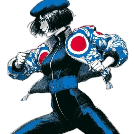 jacket, weapon, robot, staff transparent PNG cut-out