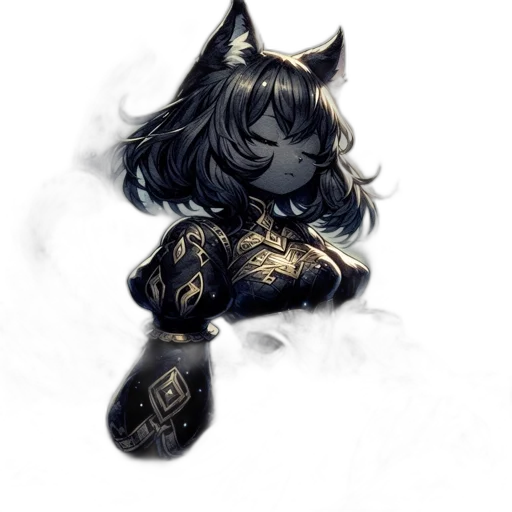 mask, staff, creature, dress transparent PNG cut-out