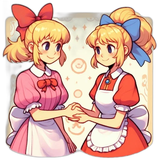 dress, staff, food, pixel art transparent PNG cut-out