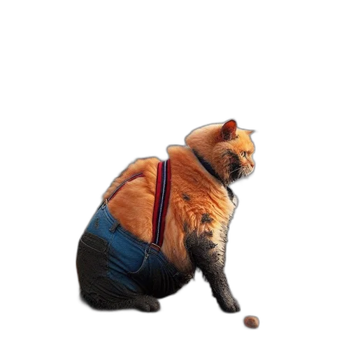animal, staff, jacket, creature transparent PNG cut-out