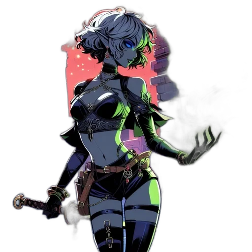 robot, staff, weapon, mask transparent PNG cut-out