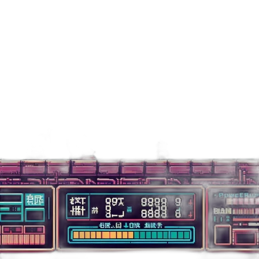 weapon, robot, car, cyberpunk transparent PNG cut-out