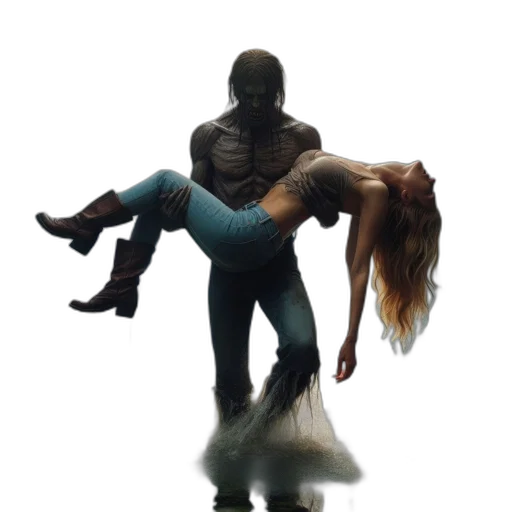 creature, robot, concept art, 3d render transparent PNG cut-out
