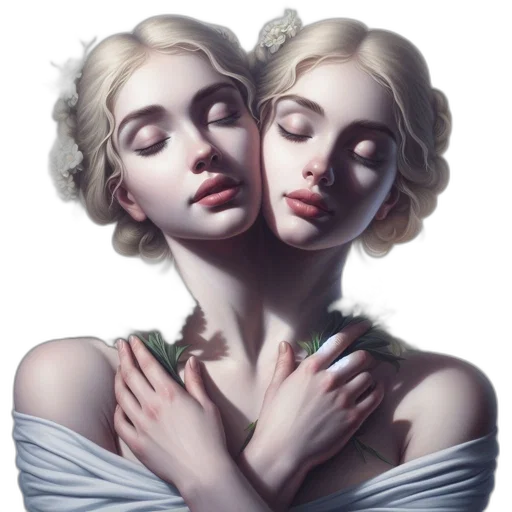 face, fantasy art, concept art, photorealistic transparent PNG cut-out