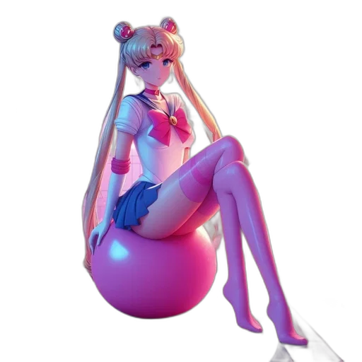 robot, vaporwave, 3d render, concept art transparent PNG cut-out