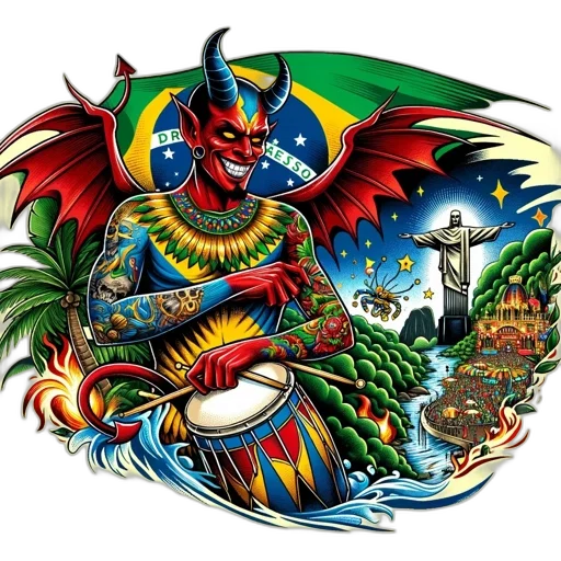 dragon, fantasy art, brazilian, folklore transparent PNG cut-out