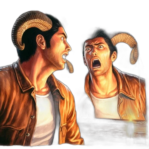 jacket, mask, face, concept art transparent PNG cut-out