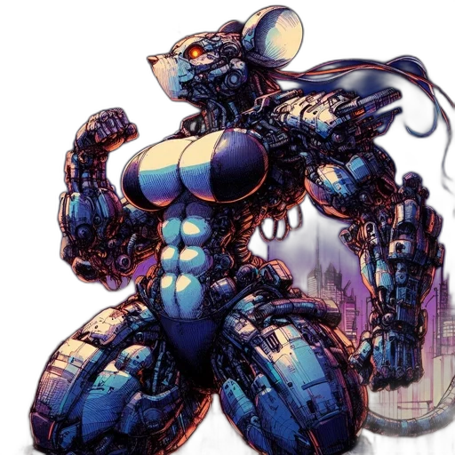 robot, animal, creature, weapon transparent PNG cut-out