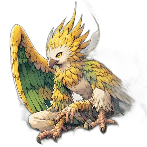 dragon, staff, creature, animal transparent PNG cut-out