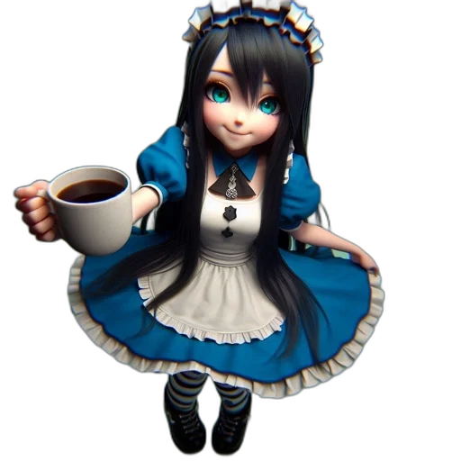 robot, staff, dress, food transparent PNG cut-out