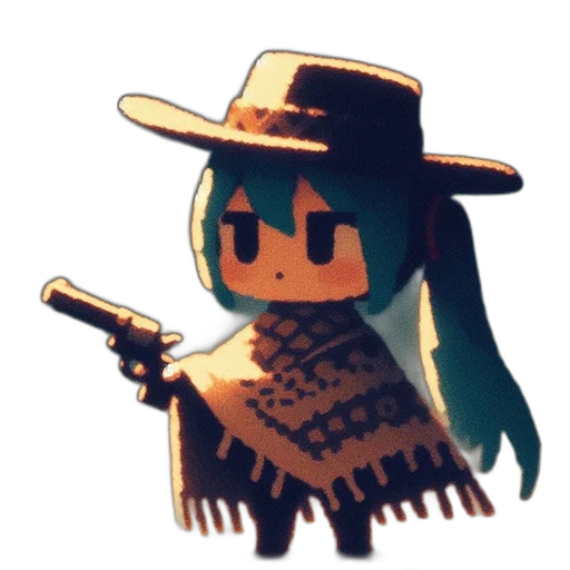 weapon, hat, staff, animal transparent PNG cut-out