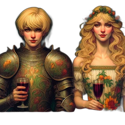 crown, fantasy art, concept art, pixel art transparent PNG cut-out