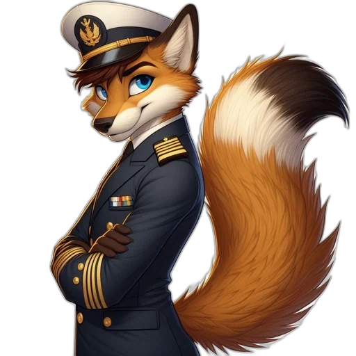 staff, animal, hat, jacket transparent PNG cut-out