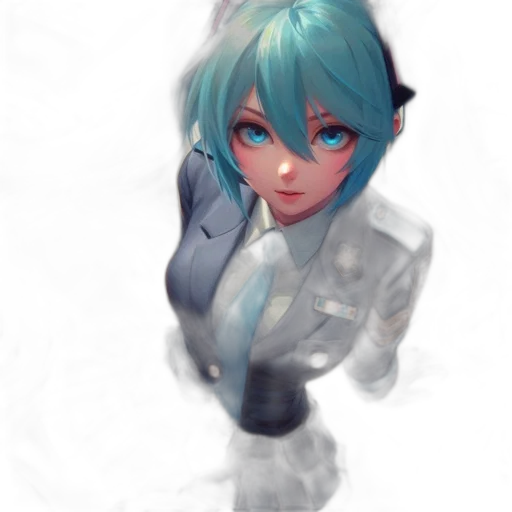 robot, staff, face, creature transparent PNG cut-out