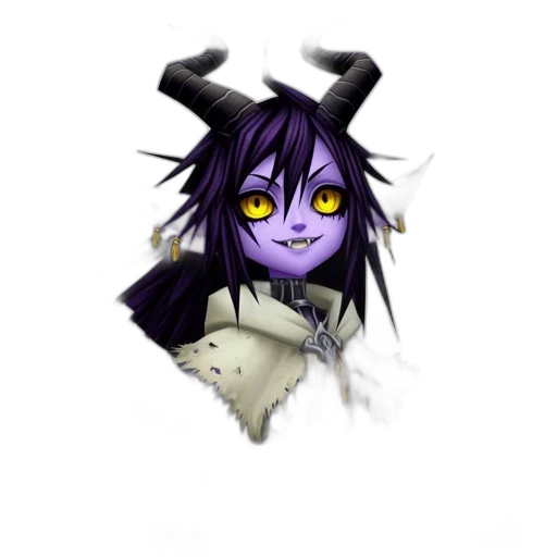 mask, staff, dragon, creature transparent PNG cut-out
