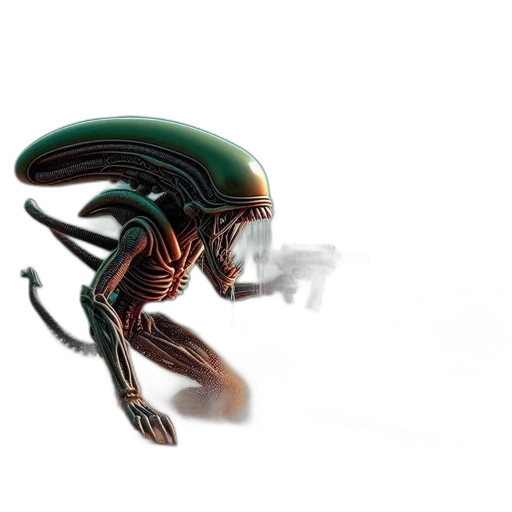 creature, animal, robot, concept art transparent PNG cut-out