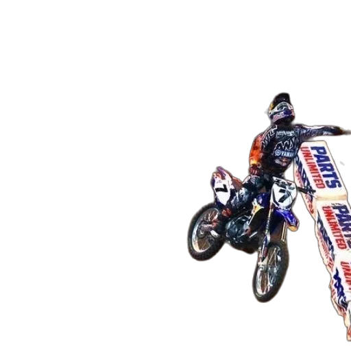 3d render, concept art, motocross, rider transparent PNG cut-out