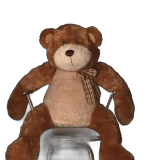 furniture, large, brown, teddy transparent PNG cut-out