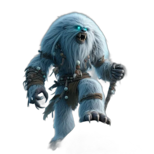 creature, staff, animal, concept art transparent PNG cut-out