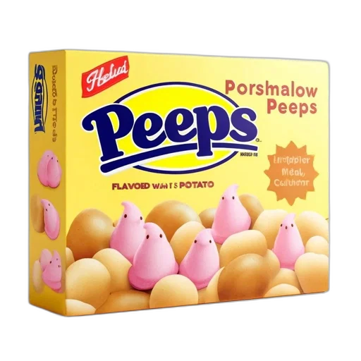 food, peeps, candy, packaging transparent PNG cut-out