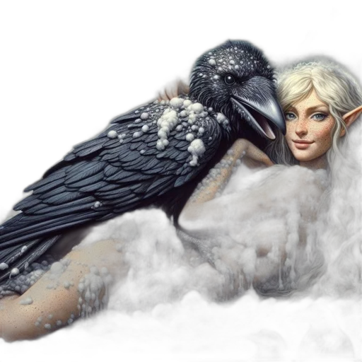 animal, creature, fantasy art, photorealistic transparent PNG cut-out