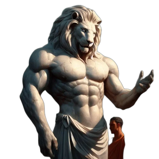 animal, creature, 3d render, concept art transparent PNG cut-out